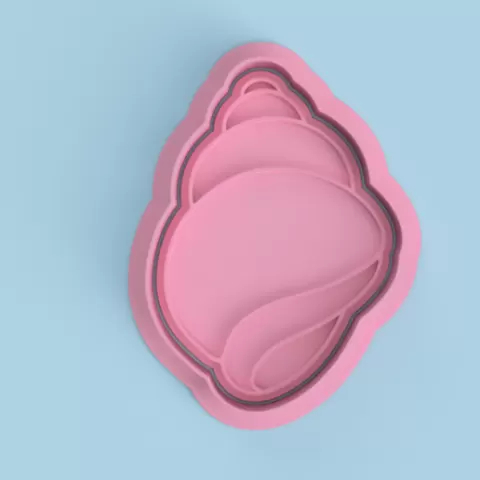 Seashell cookie cutter (Seashell cookie cutter)