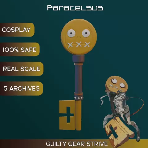 ABA GUILTY GEAR STRIVE PARACELSUS FOR COSPLAY