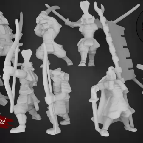 Tagawa Samurai + Archers