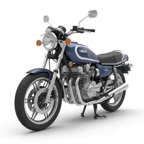 Yamaha XJ750, motorcycle, bike, biker, racing, rider, motorsport, speed, custom, cruiser