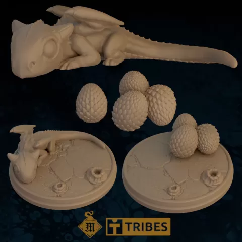 Dragons Nest Base Bundle-32mm-72mmScale by Magus Brew Studios