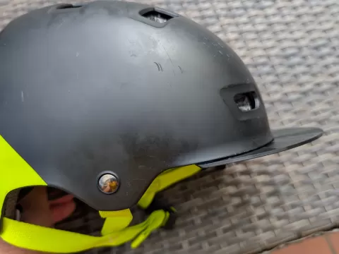 Sun visor for BTWIN Kids bike helmet