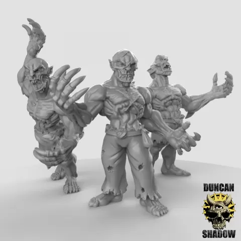 Ghouls Claws (pre Supported) by Duncan Shadow