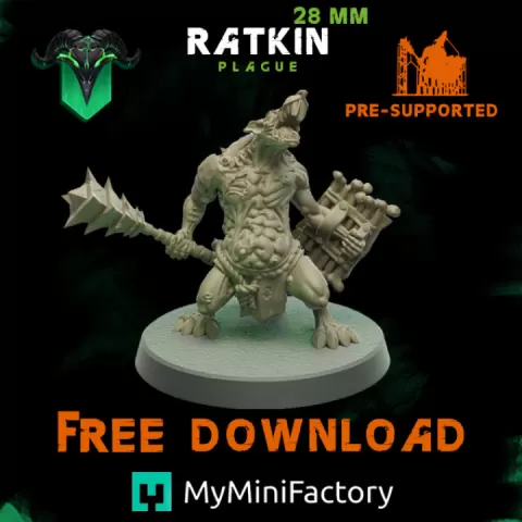 Ratkin - Four Undead Armies of the Apocalypse by Zabavka Workshop