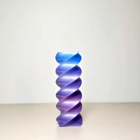 Twisted Rectangle Vase 1