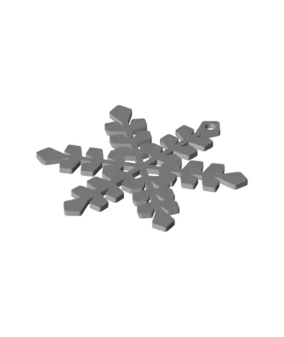Snowflake Ornament 4