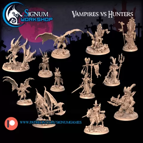 Vampires vs Hunters Bundle by Signum Workshop