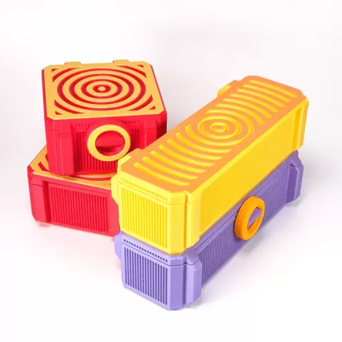 Concentric Atom Cases by Clockspring