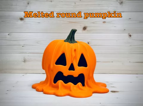 Melted Round Pumpkin