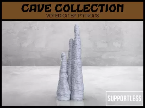 Medium Stalagmite - Tabletop Scatter Terrain - M3DM