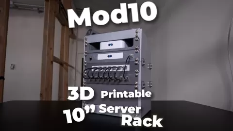 Modular 10" Mini Server Rack! - Mod10
