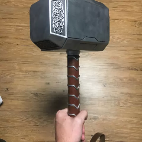 Thor's Hammer Mjolnir by J_Kitz