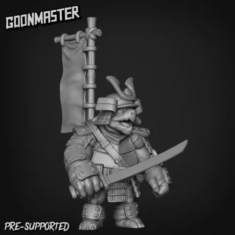 Turtle Samurai 3 by Goon Master