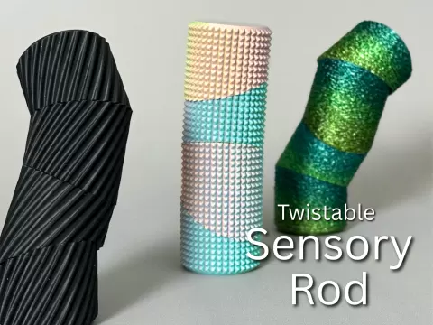 Twistable Sensory Fidget Rod - Snap Together