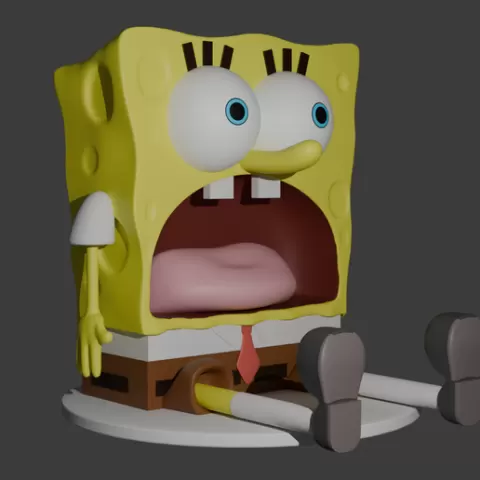 Spongebob surprised meme