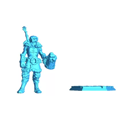 D&D miniature - Logan Gillespie