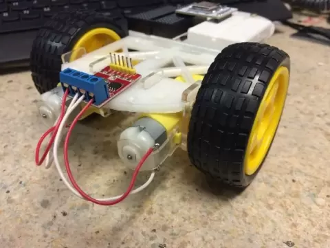 3D printed Robot Car Chassis - KPalivec