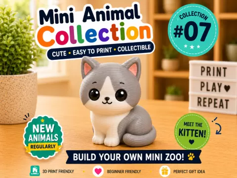 Mini Kitten – Mini Animal Collection #07