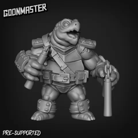 Turtle Nunchuck by Goon Master