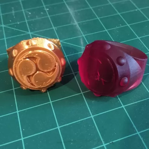 Hidari Mitsudomoe Class Ring by ddrfr33k