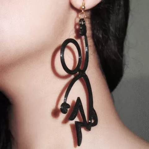 earrings by safaeian