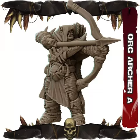 Orc Archer A by RocketPigGames