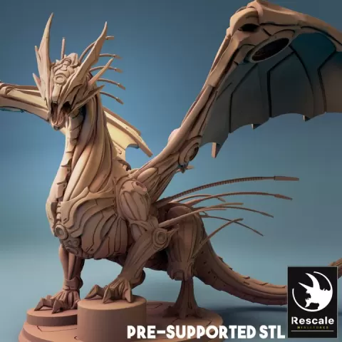Construct Dragon by Rescale Miniatures