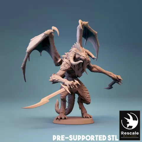 Black Abishai by Rescale Miniatures