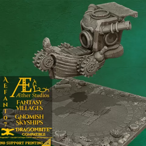 AEFANT07 - Gnomish Skyships by Aether Studios
