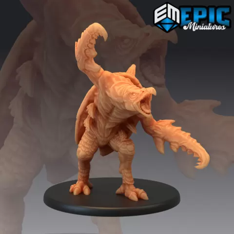 Hook Horror One Claw Attack / Vulture Insect Hybrid by Epic-Miniatures