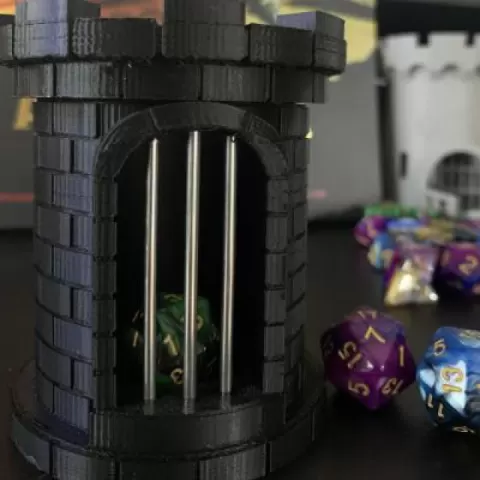D&D Dice Jail by Steve Strong