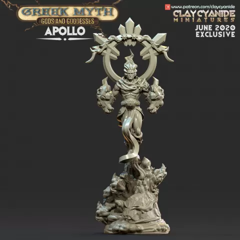 Apollo by Clay Cyanide Miniatures