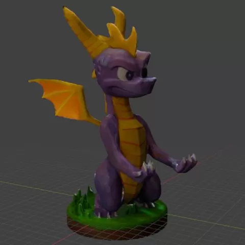 Spyro Controller Holder