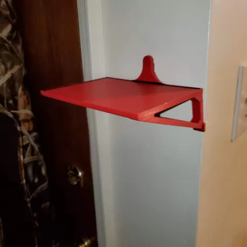 Command Strip Shelf by Luke Hatcher