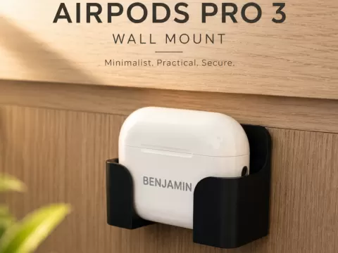 AirPods Pro 3 Wall Mount Holder, no Support