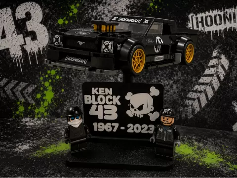 Socle pour voitures Speed Champions Ken Block
