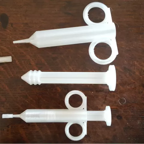 Hobby syringe by Leslie Kaye