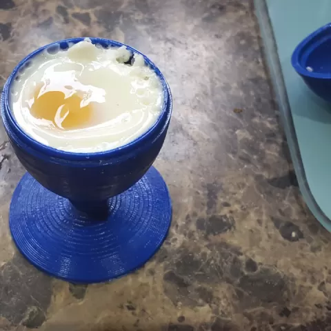 30 second Egg Poacher by Leslie Kaye
