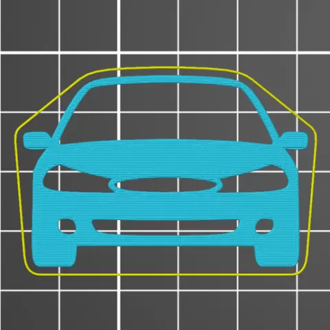 Ford Mondeo Mk2 front