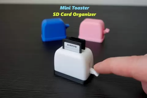 Mini Toaster (SD Card Holder)