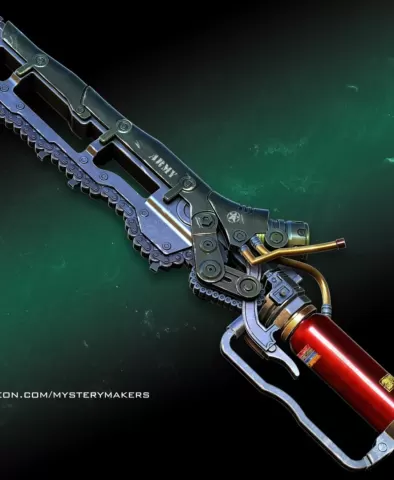Ripper chain sword - Fallout