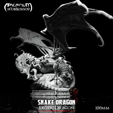 Snake Dragon (100mm)