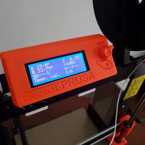 New LCD Brackets For Prusa MK2/MK3 by WaveForm