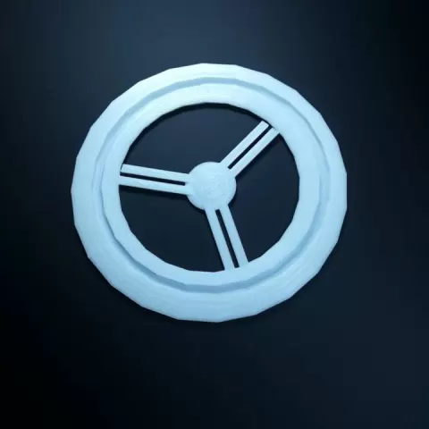 Steering Wheel by Anne Rowsell