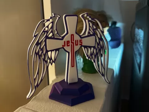 Cross Jesus engel