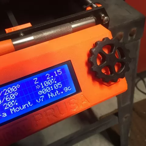 PRUSA i3 MK3 Controller Wheel by Frank Deschner