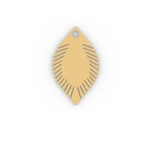 leaf pendant