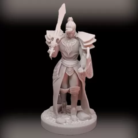 Aasimar Cleric Paladin (3 versions)