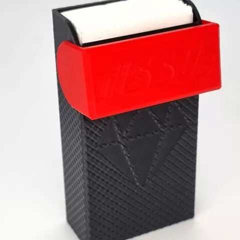 Box for paper handkerchiefs