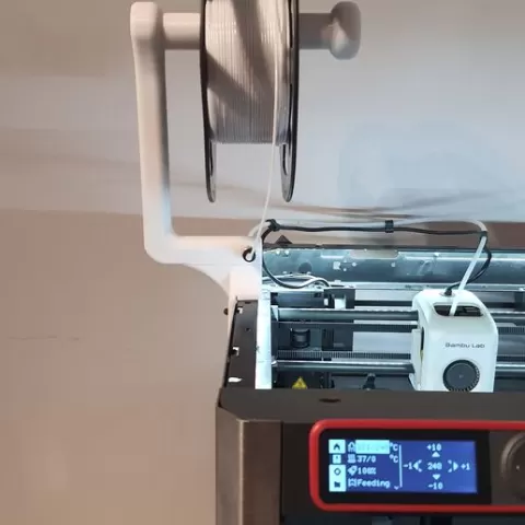 Bambu Lab P1P spool holder